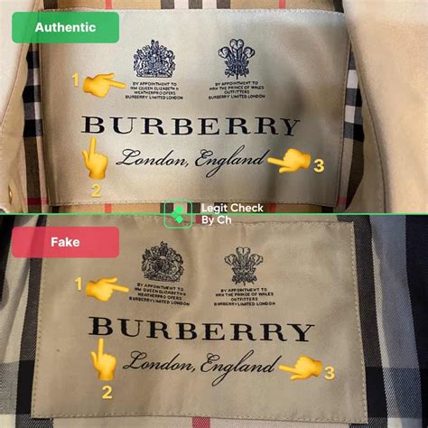 burberry coat fake vs real|how to authenticate burberry handbags.